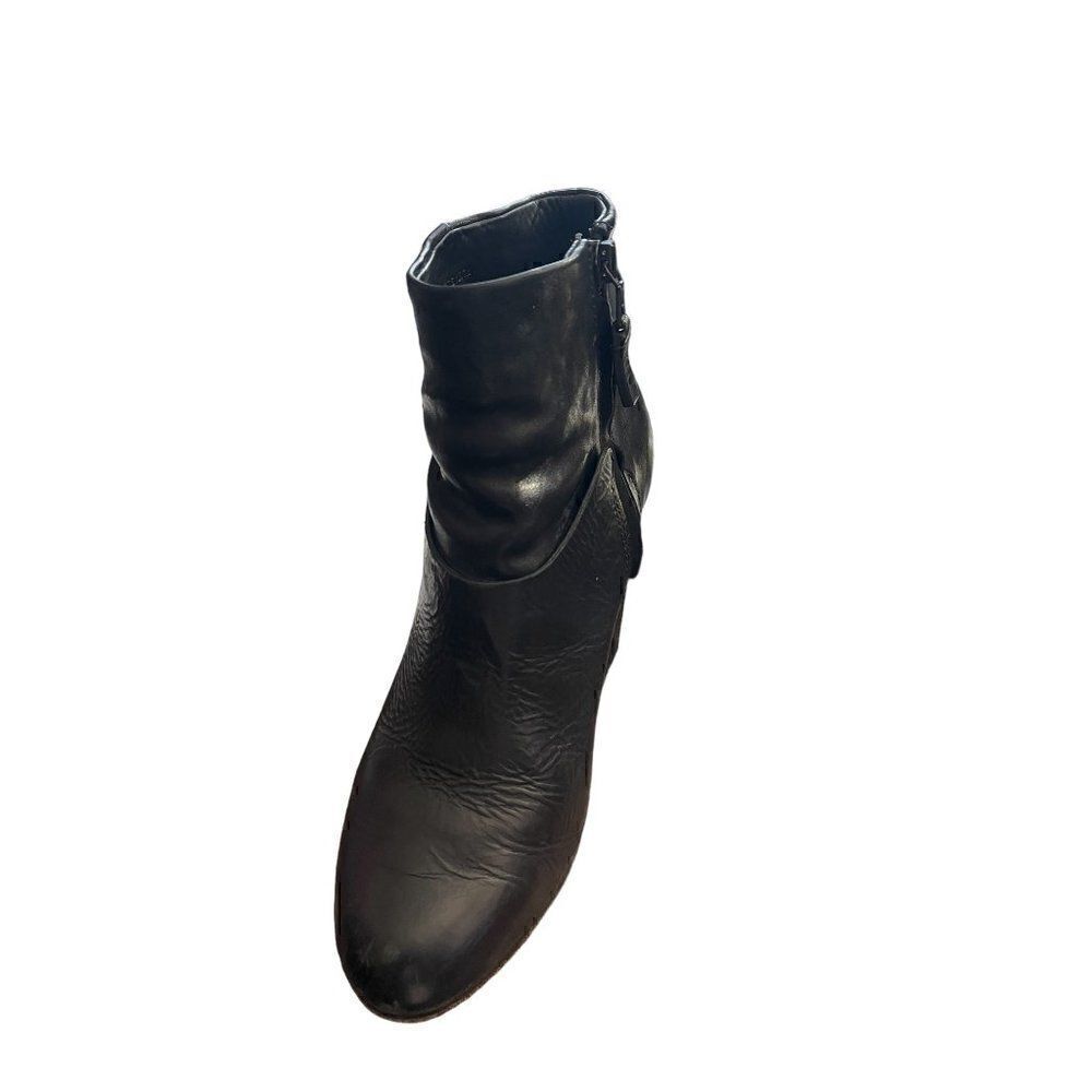 Rag & Bone Ankle Western Black Boots Size 37.5 - Picture 2 of 8